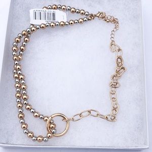 🆕 AREA STARS Two-Tone Circle Pendant Necklace